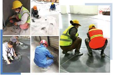 水泥固化剂施工流程